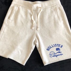 Hollister sweatpant shorts